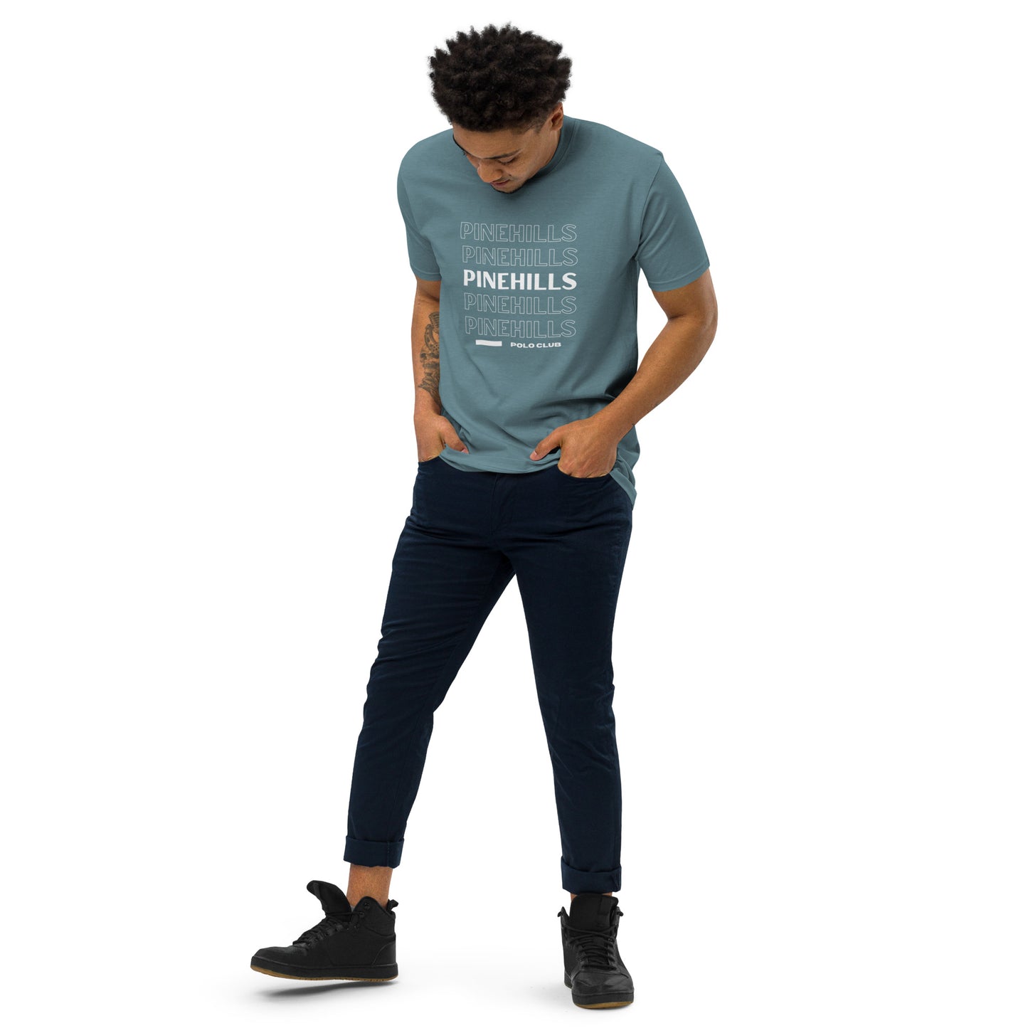 Men’s Premium heavyweight Pine Hills Tee