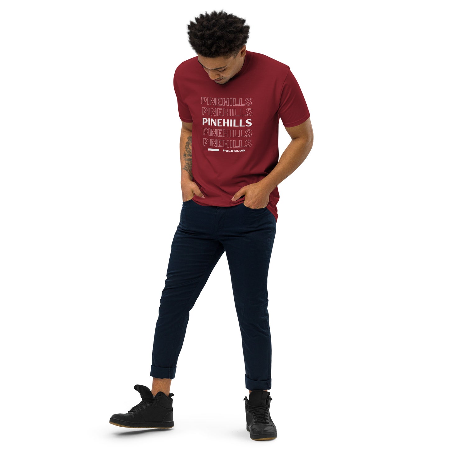 Men’s Premium heavyweight Pine Hills Tee