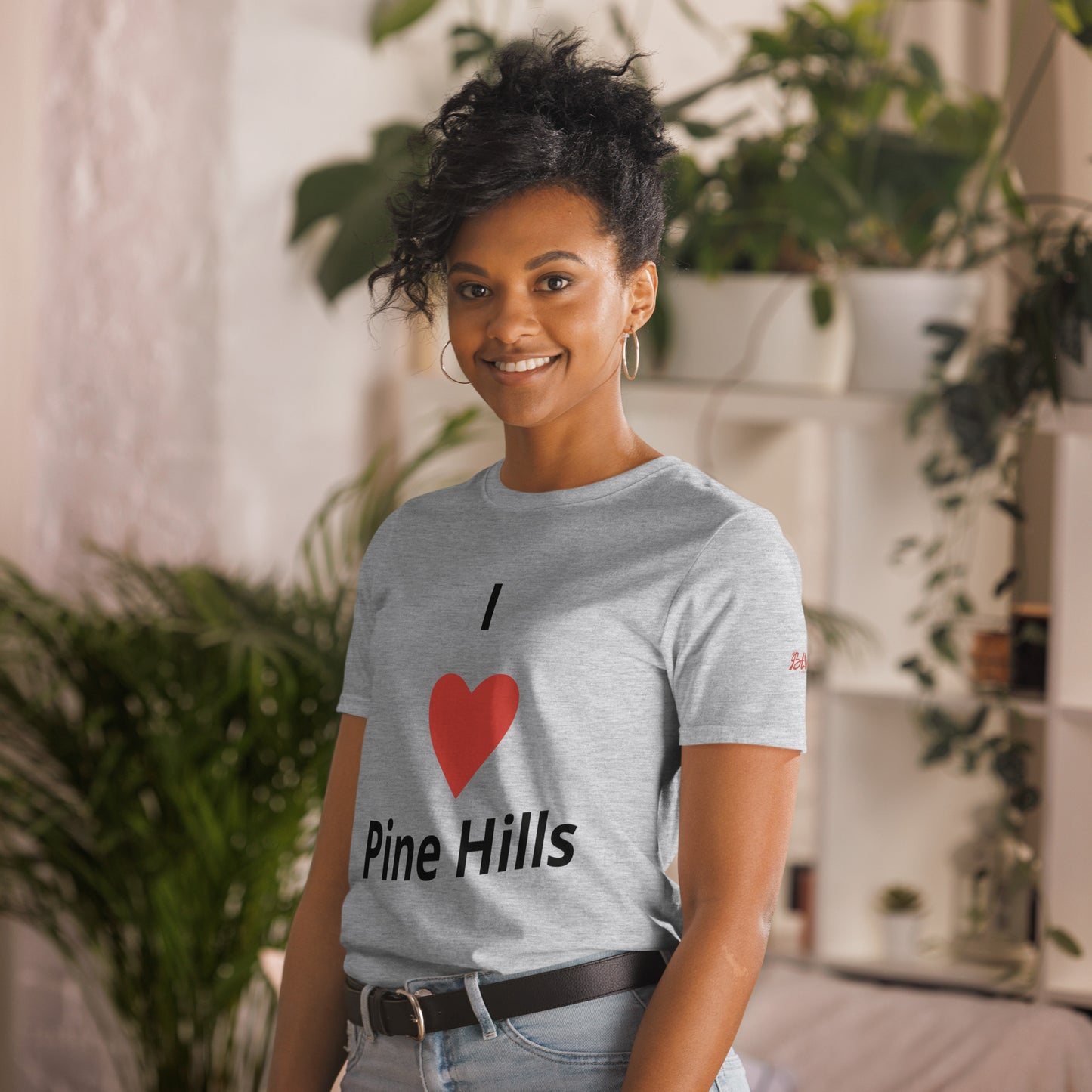 Short-Sleeve Unisex I Love Pine Hills Tee