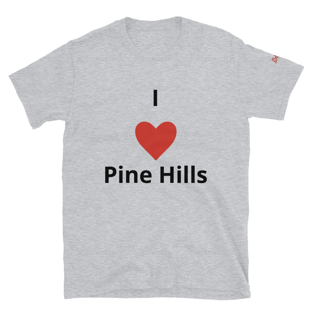 Short-Sleeve Unisex I Love Pine Hills Tee